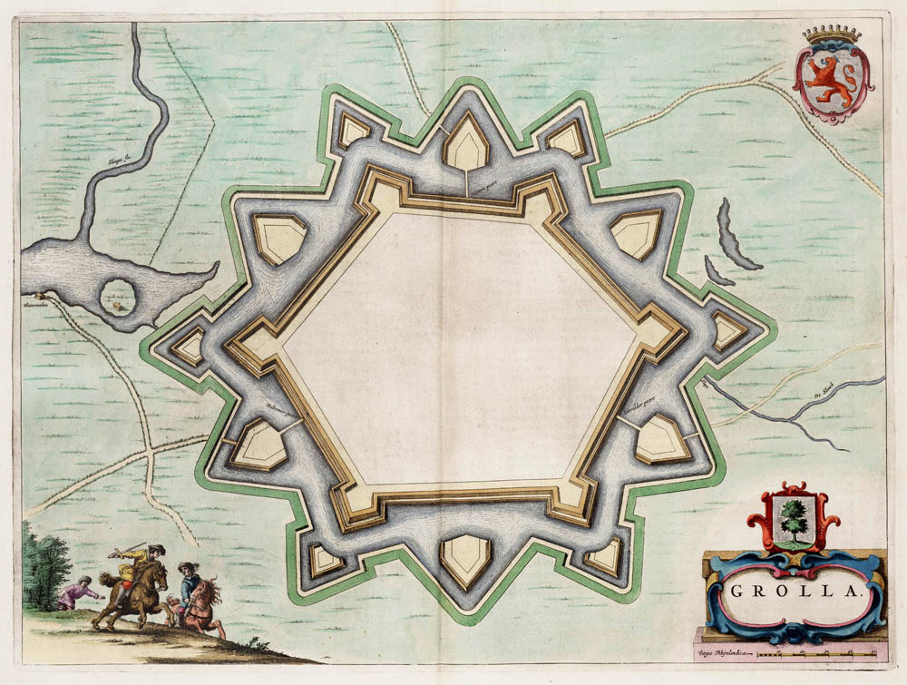 Groenlo 1649 Blaeu sit.1628